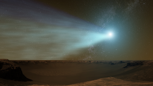 Comet_SS_from_Mars